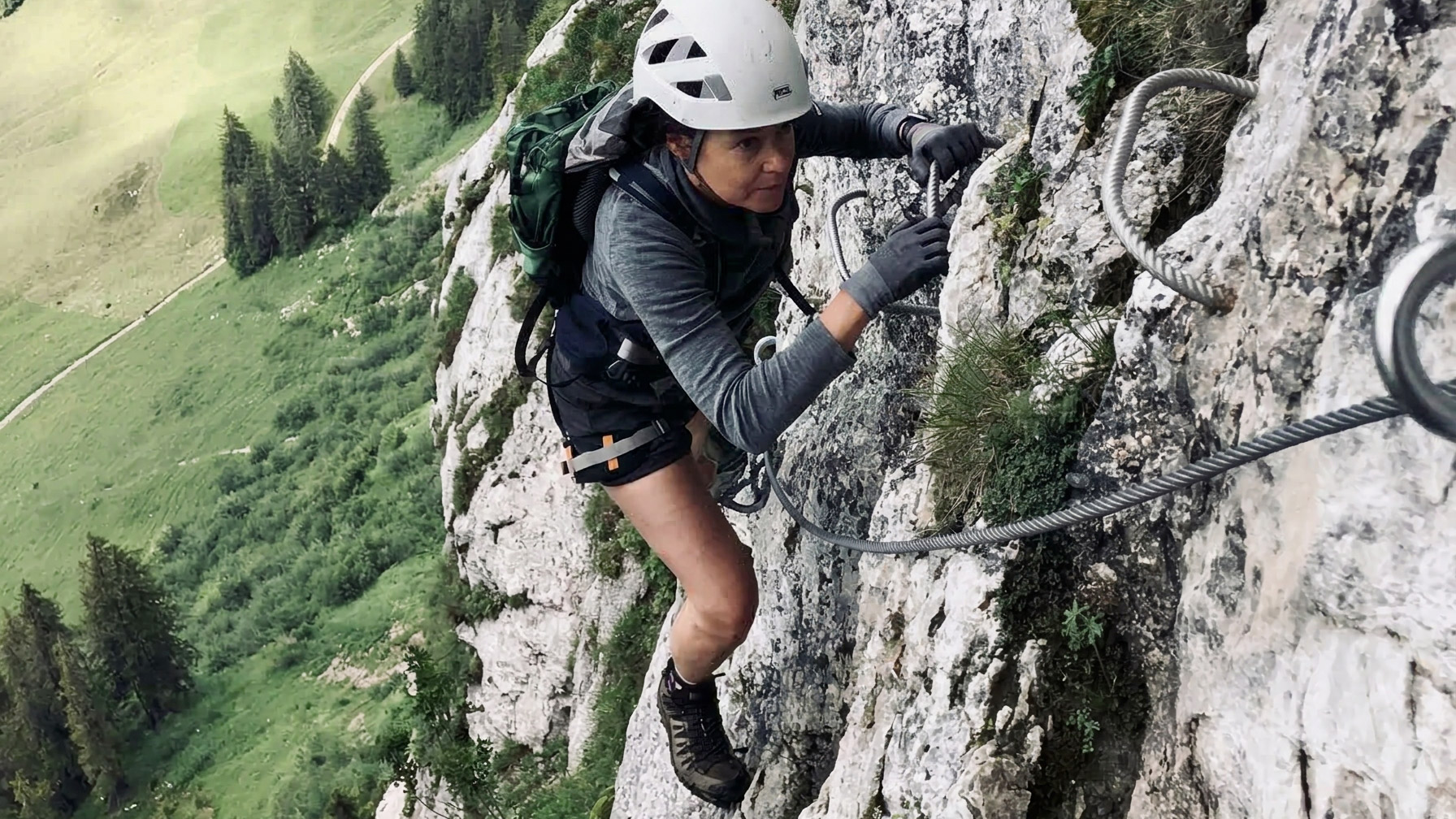 Renée-Claude Genois en alpinisme
